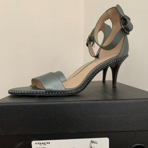 Coach dressy leather heel